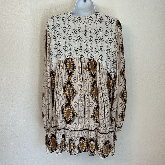 Free People Down by the Bay Tunic Top Medium - Picture 6 of 6